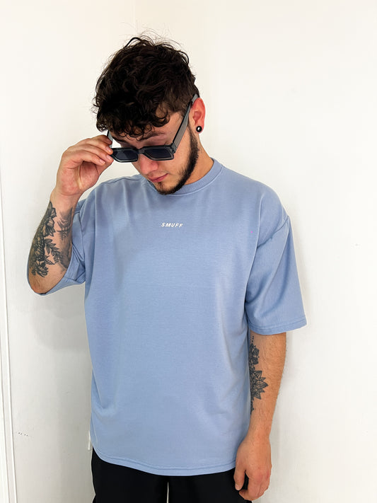 Basic  t-shirt Oversize Light Blue